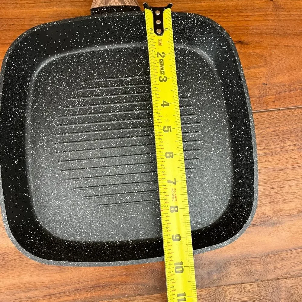 Black Speckled Aluminum Non-Stick 9.5